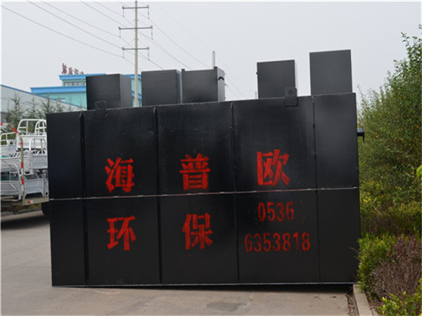 工业污水处理设备选择的注意点